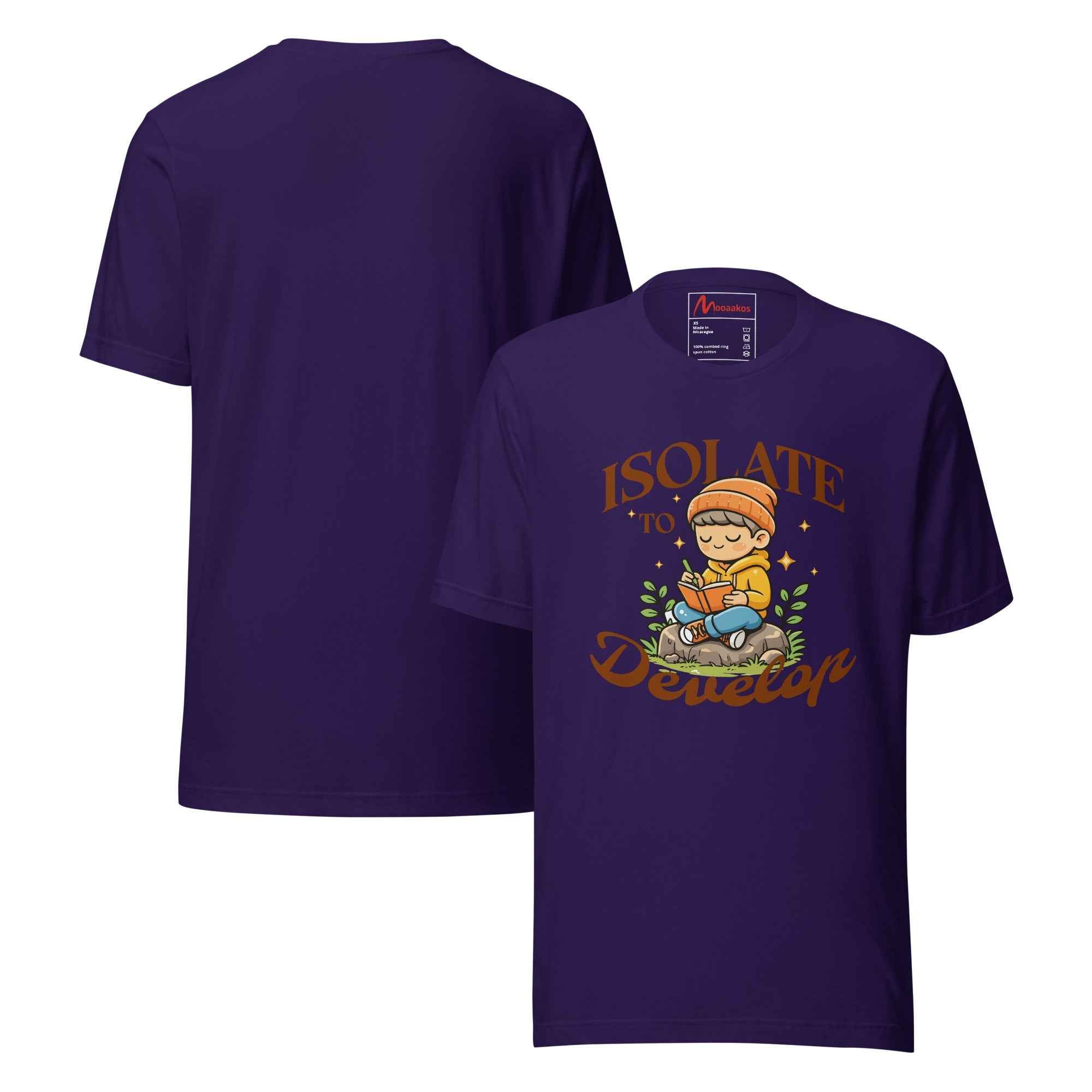 Isolate To Develop Cute Kid Growth Mindset | Unisex T-Shirt