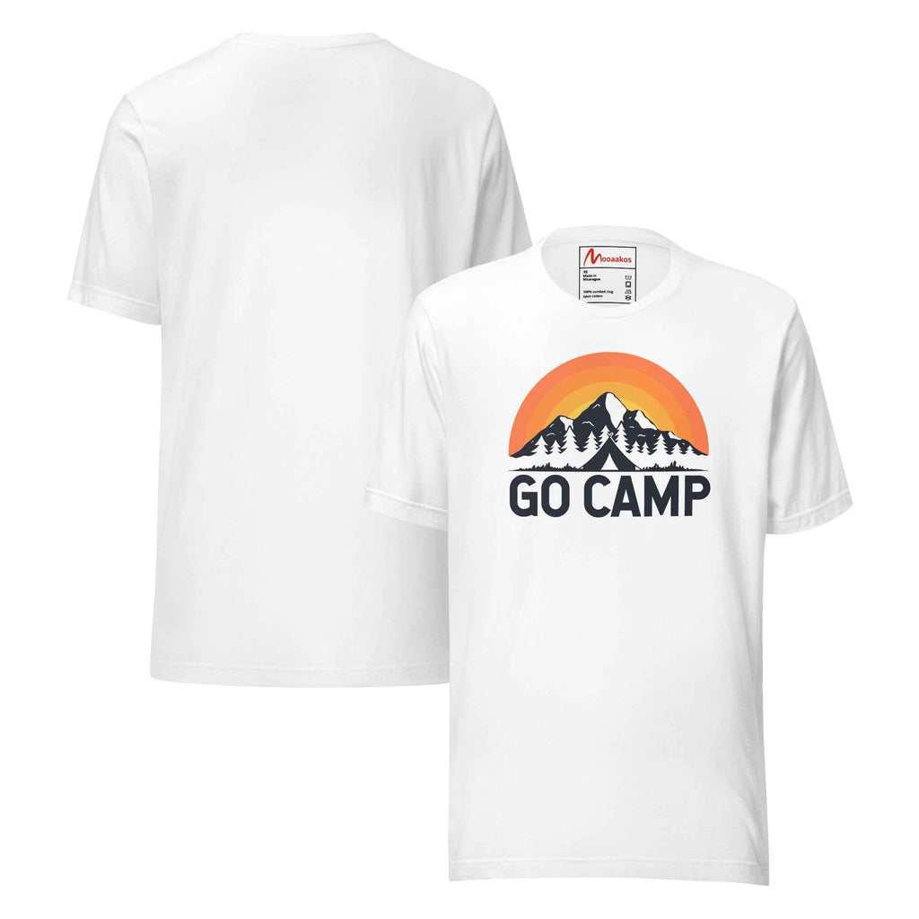 Go Camp Mountain Sunset Outdoor | Unisex T-Shirt