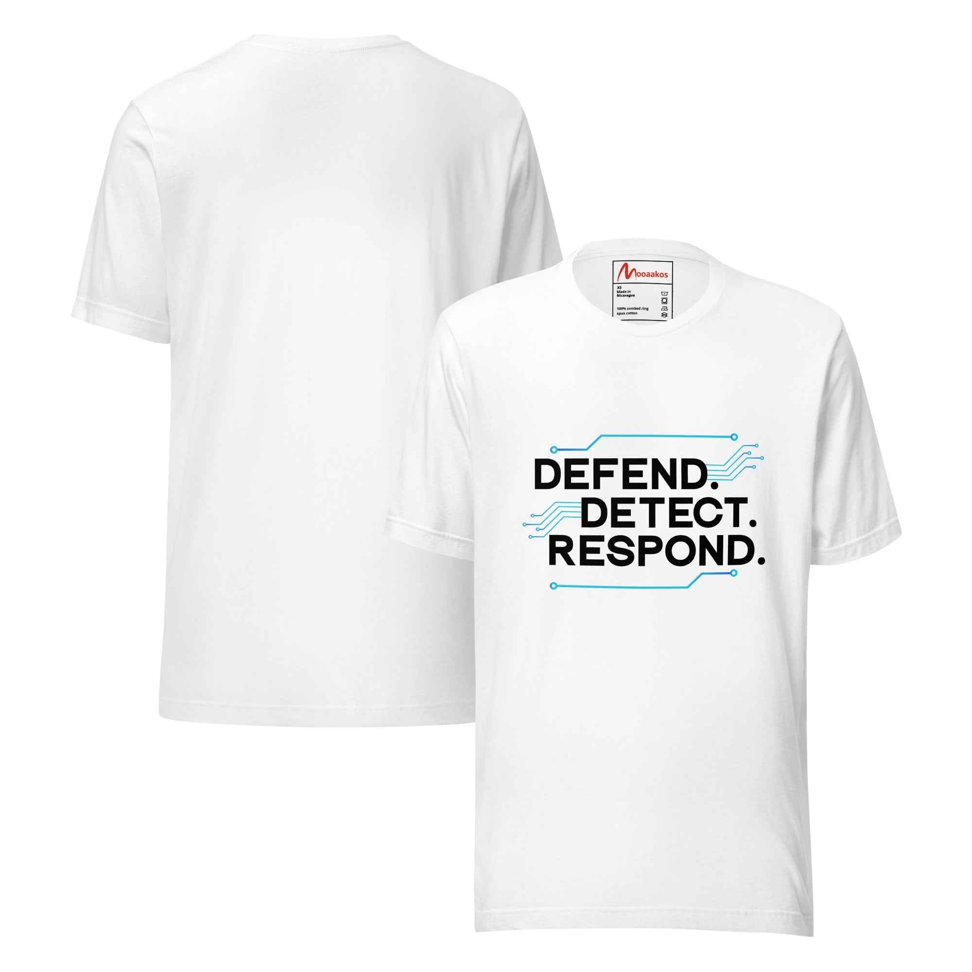 Defend Detect Respond Cyber Security Workflow | Unisex T-Shirt
