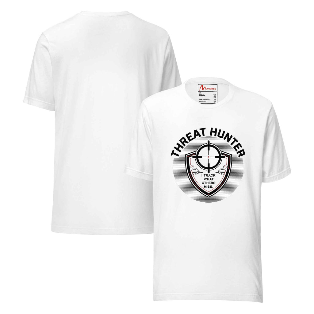 Threat Hunter Cyber Security Shield Design | Unisex T-Shirt