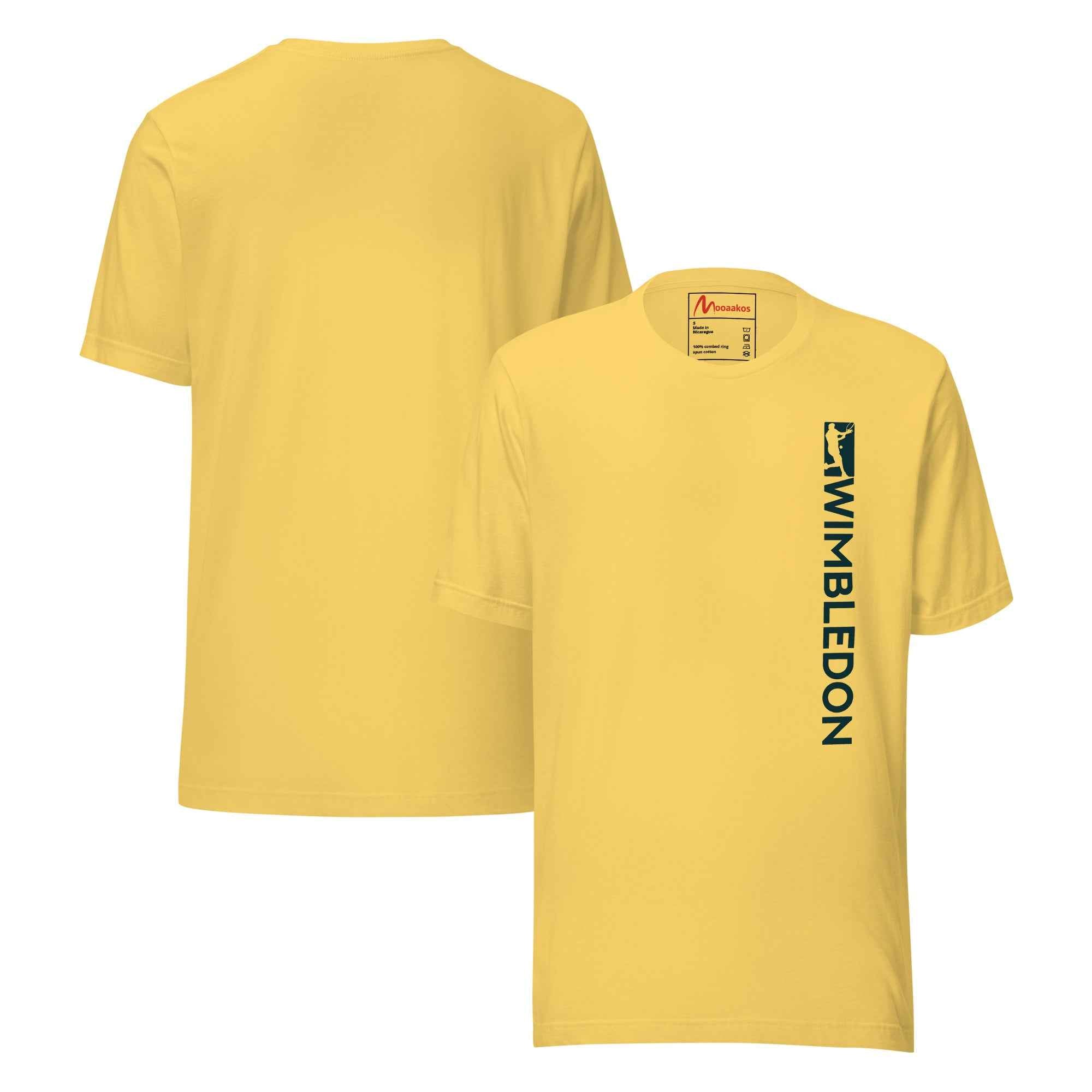 Wimbledon Tennis Player Vertical Design | Unisex T-Shirt